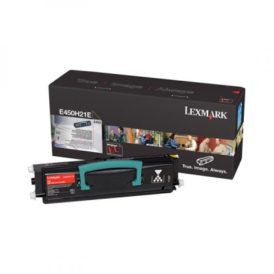 Originálny toner Lexmark E450H21E, čierny, 11000 strán