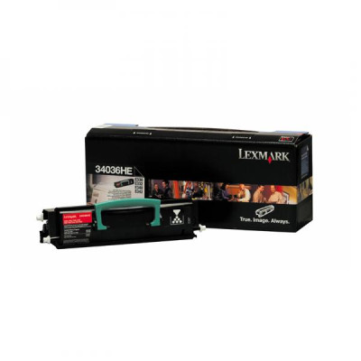 Originálny toner Lexmark 34036HE, čierny, 6000 strán