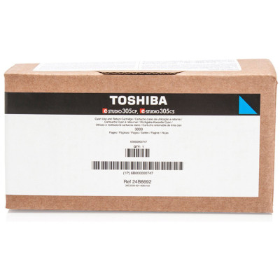 Originálny toner Toshiba T-305PC-R (6B000000747), azúrový, 3000 strán (900 g)