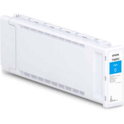 Originálny atrament Epson T48M2 (C13T48M20N), azúrový, 700 ml, XL