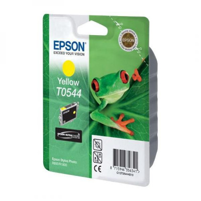 Originálny atrament Epson T0544 (C13T054440), žltý, 400 strán (13 ml)