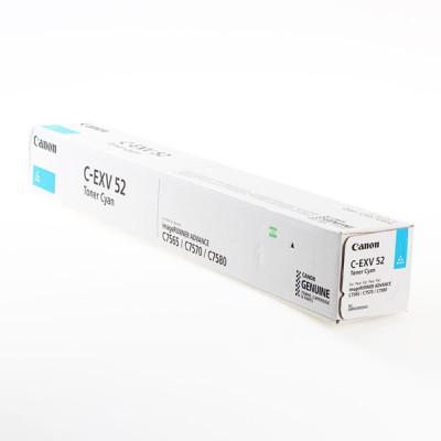 Originálny toner Canon C-EXV52C (0999C002), azúrový, 66500 strán