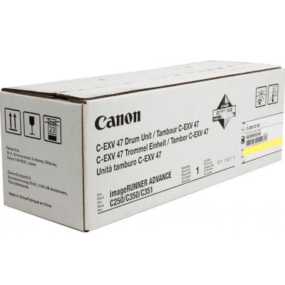 Originálny valec Canon C-EXV47Y (8523B002), žltý, 33000 strán