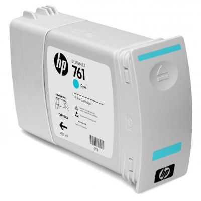 Originálny atrament HP CM994A (761), azúrový, 400 ml