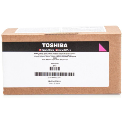 Originálny toner Toshiba T-305PM-R (6B000000751), purpurový, 3000 strán (900 g)