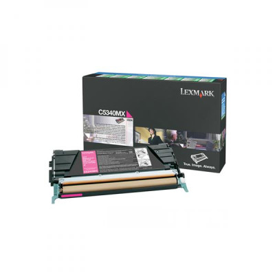 Originálny toner Lexmark C5340MX, purpurový, 7000 strán