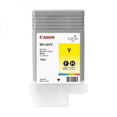 Originálny atrament Canon PFI-101Y (0886B001), žltý, 130 ml