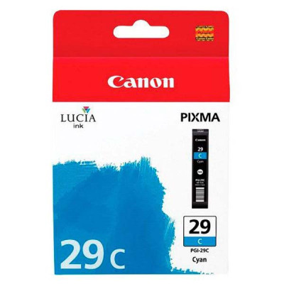 Originálny atrament Canon PGI-29C (4873B001), azúrový, 36 ml