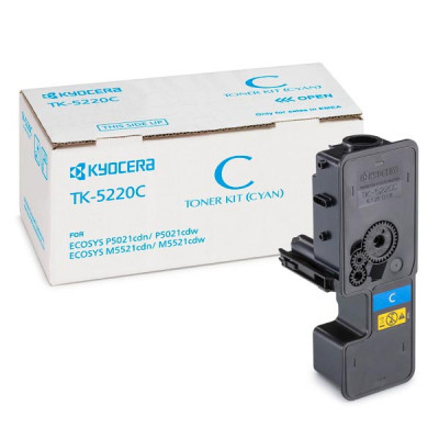 Originálny toner Kyocera TK-5220C (1T02R9CNL1), azúrový, 1200 strán