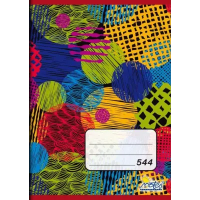 Sešit č. 544, A5, 40 listů, linkovaný
