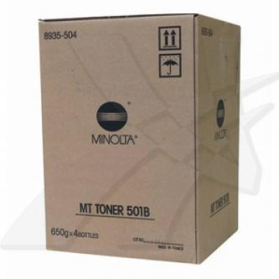 Originálny toner Konica Minolta MT-501B (8935504), čierny, 4 × 650 g, 4-pack