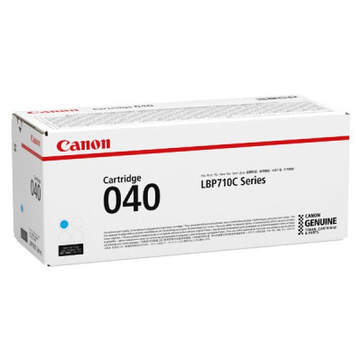 Originálny toner Canon 040C (0458C001), azúrový, 5400 strán