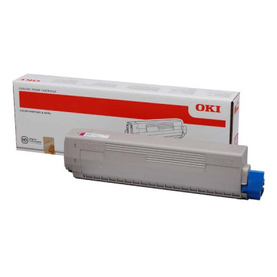 Originálny toner Oki C831 (44844506), purpurový, 10000 strán