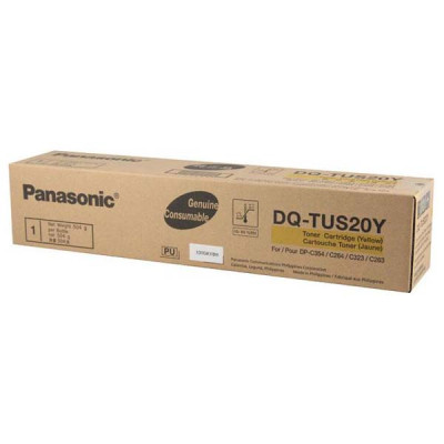 Originálny toner Panasonic DQ-TUS20Y, žltý, 20000 strán