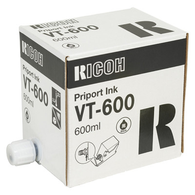Originálny atrament Ricoh 817101 (VT-600), čierny, 600 ml