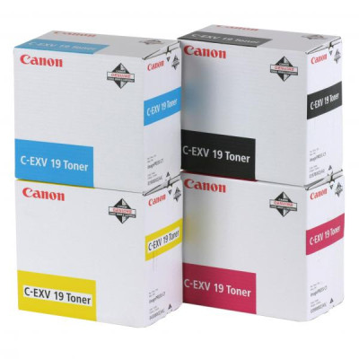 Originálny toner Canon C-EXV19Bk (0397B002), čierny, 16000 strán