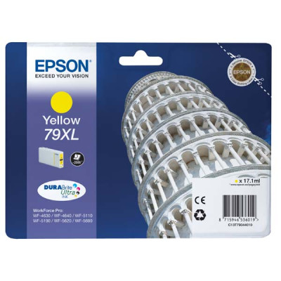 Originálny atrament Epson T7904XL (C13T79044010), žltý, 2000 strán (17 ml)