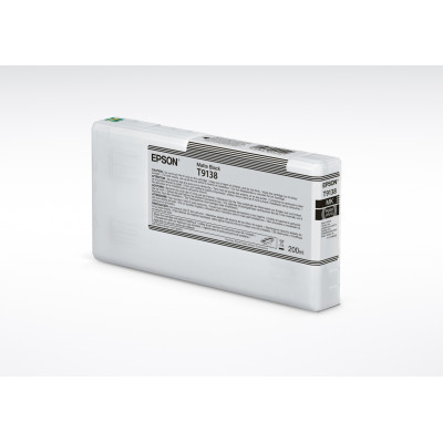Originálny atrament Epson T9138 (C13T913800), matne čierny, 200 ml