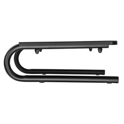 Podstavec pod monitor, černý, ocel-plast, Powerton