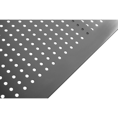 Podstavec pod monitor, černý, ocel-plast, Powerton