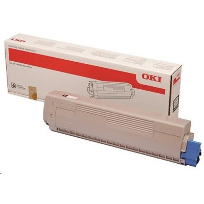 Originálny toner Oki MC873 (45862816), azúrový, 10000 strán