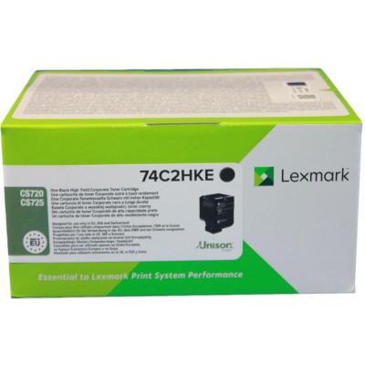 Originálny toner Lexmark 74C2HK0 (74C2HKE, 74C0H10), čierny, 20000 strán