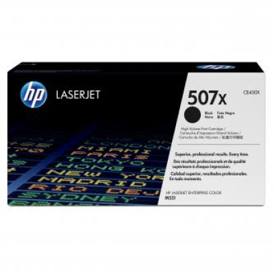 Originálny toner HP CE400X (507X), čierny, 11000 strán