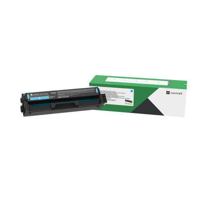 Originálny toner Lexmark C3220C0 (C320020), azúrový, 1500 strán