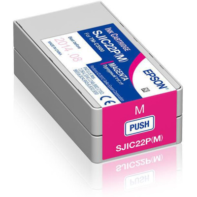Originálny atrament Epson SJIC22P-M (C33S020603), purpurový, 32,5 ml