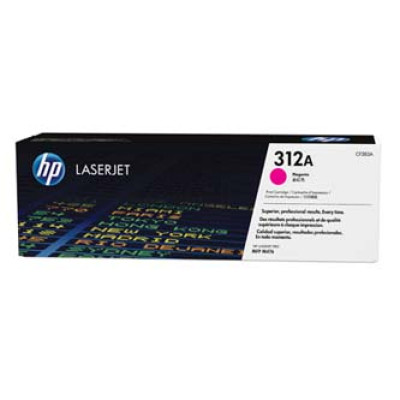 Originálny toner HP CF383A (312A), purpurový, 2700 strán
