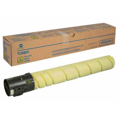 Originálny toner Konica Minolta TN-514Y (A9E8250), žltý, 26000 strán