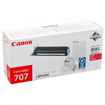 Originálny toner Canon CRG-707M (9422A004), purpurový, 2000 strán