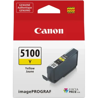 Originálny atrament Canon PFI-5100Y (6955C001), žltý