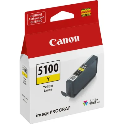 Originálny atrament Canon PFI-5100Y (6955C001), žltý