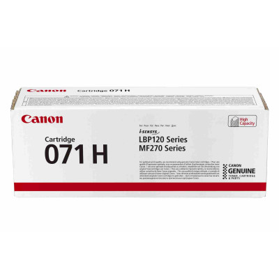 Originálny toner Canon 071H (5646C002), čierny, 2500 strán