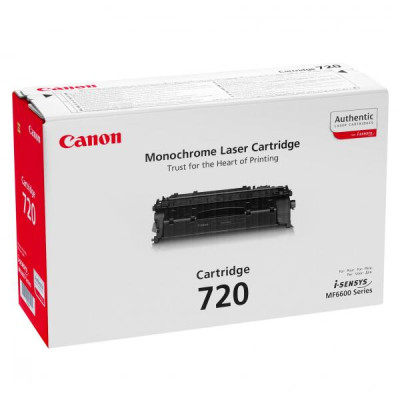 Originálny toner Canon CRG-720Bk (2617B002), čierny, 5000 strán