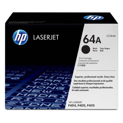 Originálny toner HP CC364A (64A), čierny, 10000 strán