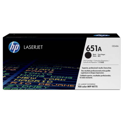 Originálny toner HP CE340A (651A), čierny, 13500 strán