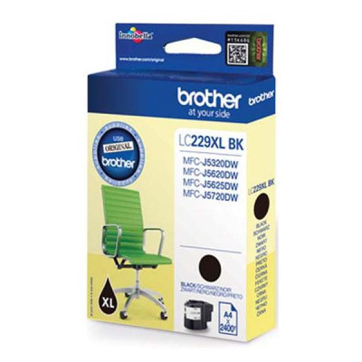 Originálny atrament Brother LC-229XL, čierny, 2400 strán