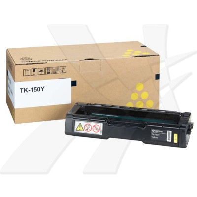 Originálny toner Kyocera TK-150Y (1T05JKANL0), žltý, 6000 strán