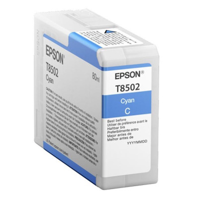 Originálny atrament Epson T8502 (C13T850200), azúrový, 80 ml