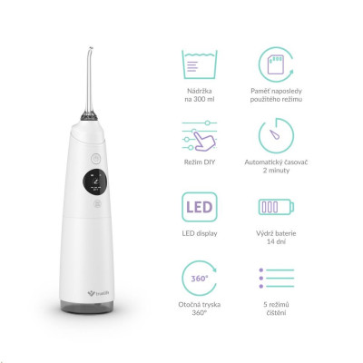 TrueLife AquaFloss Compact C300 White - ústna sprcha
