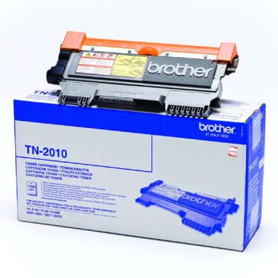 Originálny toner Brother TN-2010Bk, čierny, 1000 strán