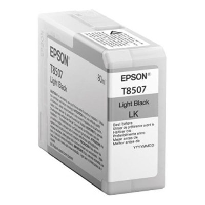 Originálny atrament Epson T8507 (C13T850700), svetlo čierny, 80 ml