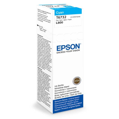 Originálny atrament Epson T6732 (C13T67324A), azúrový, 70 ml