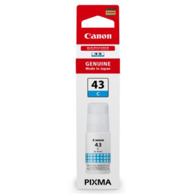 Originálny atrament Canon GI-43C (4672C001), azúrový, 60 ml