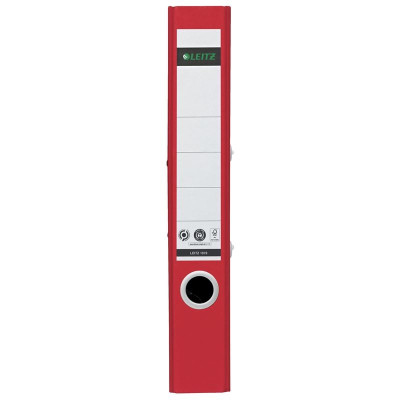 Pákový pořadač 180° Leitz RECYCLE - A4, šíře hřbetu 5 cm, ekologický, červený