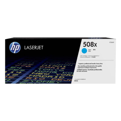 Originálny toner HP CF361X (508X), azúrový, 9500 strán
