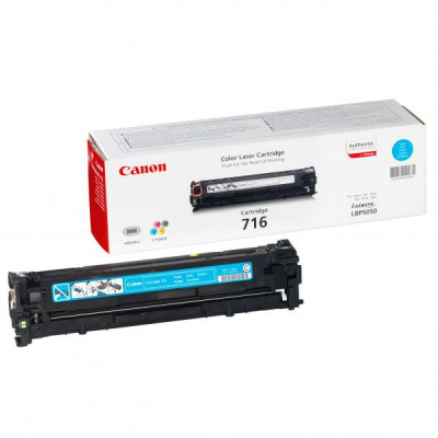 Originálny toner Canon CRG-716C (1979B002), azúrový, 1500 strán