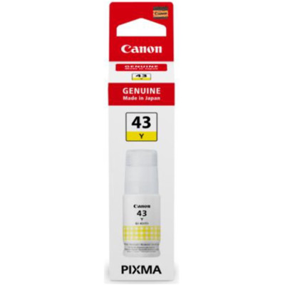 Originálny atrament Canon GI-43Y (4689C001), žltý, 60 ml